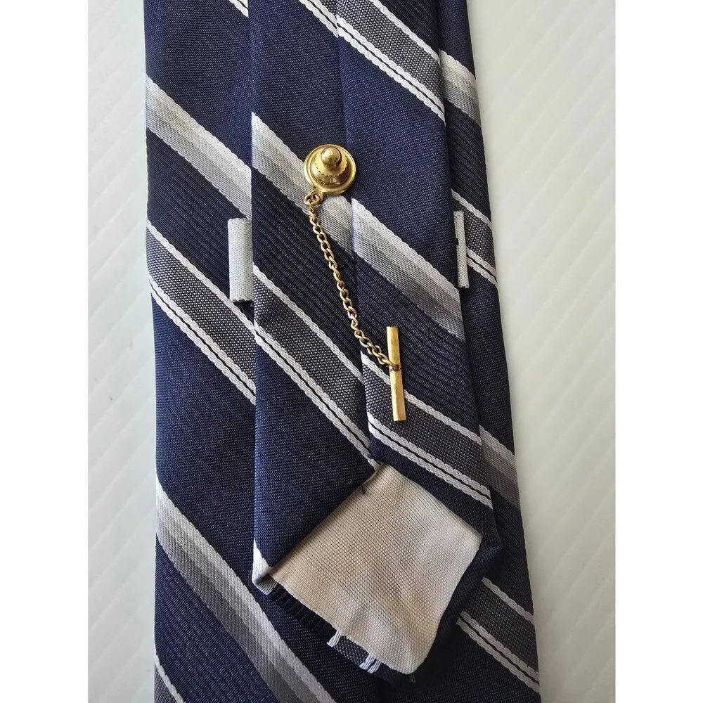 Woodmere Tie Clip-on w/Tie Tack